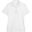 A white polo shirt is shown on a plain background.